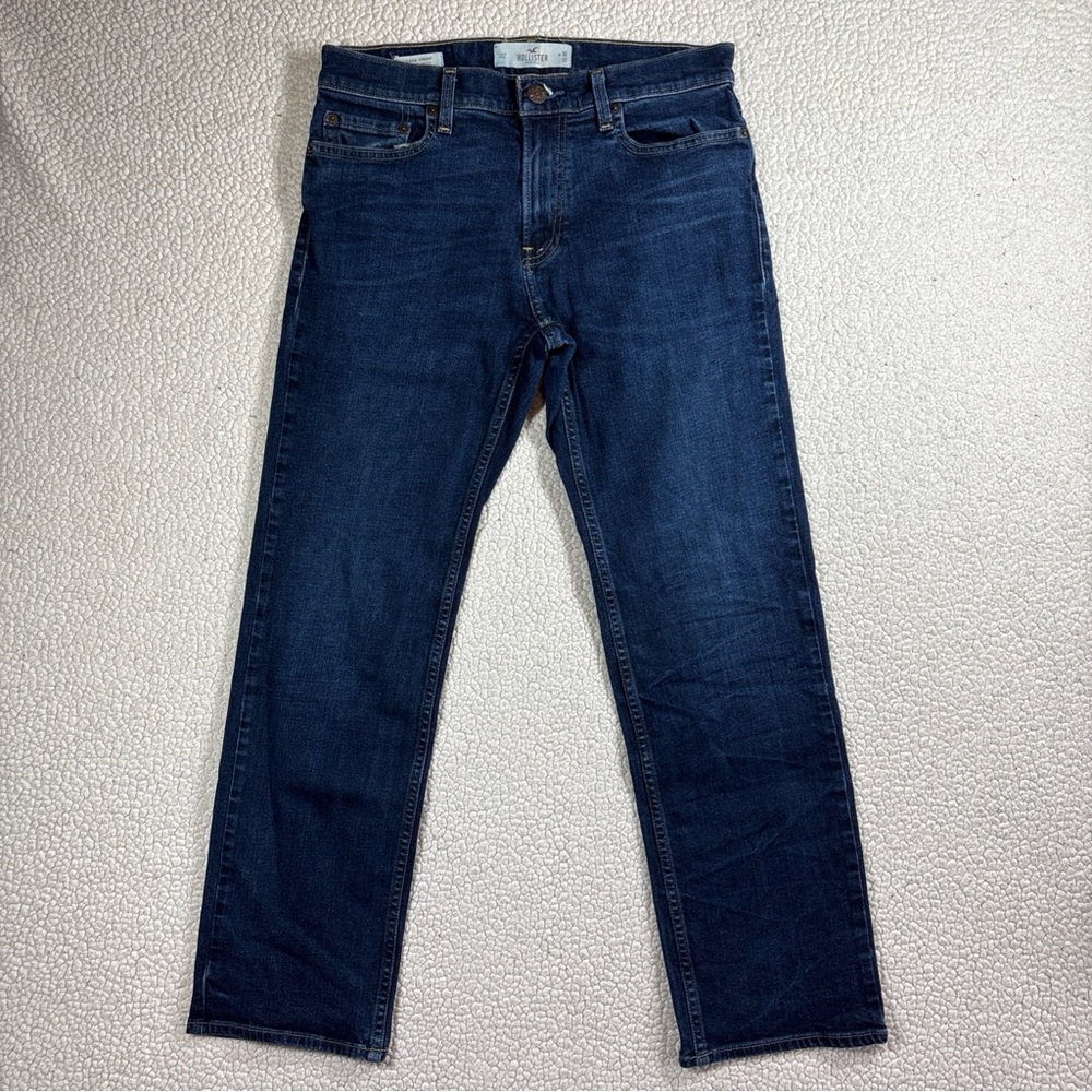 Hollister Classic Straight Hollister Epic Flex Men’s w30 l30 Dark Wash Blue Jean